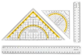 Kaufland - Geometrie-Set Angebot im Prospekt Geometrie-Set bei Kaufland im Prospekt "" für 0,99 €