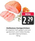 Hieber - Delikatess Honigschinken Angebot im Prospekt Delikatess Honigschinken bei Hieber im Prospekt "" für 2,29 €