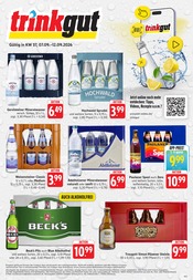 Trinkgut Supermarkt Prospekt der aktuellen Woche mit 6 Seiten, gültig von 07.09.2026 bis 12.09.2026, in Neunkirchen und Umgebung Aktueller Trinkgut Supermarkt Prospekt in Neunkirchen und Umgebung, "Aktuelle Angebote" mit 6 Seiten, 07.09.2026 - 12.09.2026