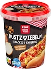 Röstzwiebeln von REWE Beste Wahl für 0,99 € bei REWE im Angebot Röstzwiebeln von REWE Beste Wahl im aktuellen REWE Prospekt