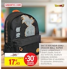 Sac à dos noir Goku - DRAGON BALL SUPER en promo chez Intermarché Hyper Sac à dos noir Goku - DRAGON BALL SUPER dans le catalogue Intermarché Hyper