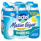Lait U.H.T Matin Léger - LACTEL en promo chez Carrefour Antony à 7,94 €