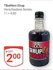 GLOBUS - Sirup Angebot im Prospekt Sirup bei GLOBUS im Prospekt "" für 2,00 €