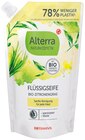 Flüssigseife Bio-Zitronengras Nachfüllbeutel im Angebot bei Rossmann in Ingolstadt Flüssigseife Bio-Zitronengras Nachfüllbeutel Angebote von Alterra bei Rossmann Ingolstadt für 1,79 €