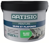 Peinture murs et plafonds blanc satin - ARTISIO en promo chez Gedimat Peinture murs et plafonds blanc satin - ARTISIO dans le catalogue Gedimat