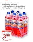 Aktuelle Mineralwasser Angebote bei GLOBUS in Mannheim Aktuelles Iso Sport Pink Grapefruit Angebot bei GLOBUS in Mannheim ab 3,99 €
