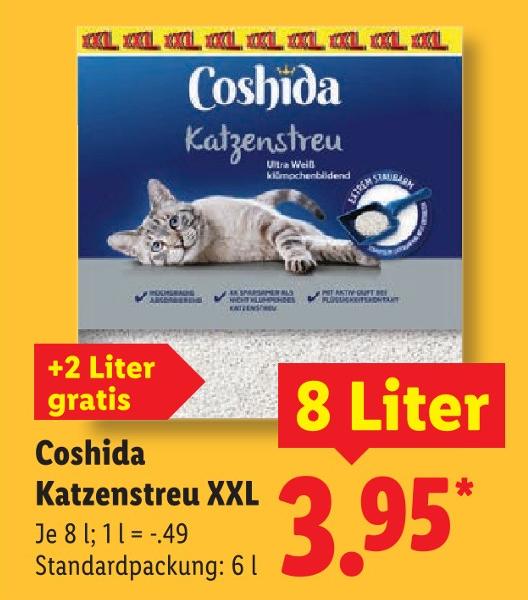 Katzenstreu XXL