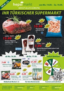 Hepsi Markt Prospekt IHR TÜRKISCHER SUPERMARKT mit 12 Seiten