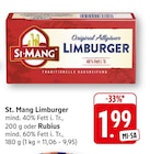 Limburger Angebot in Schenkenzell Limburger im aktuellen Prospekt bei EDEKA in Schenkenzell
