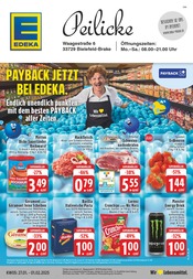 Aktueller EDEKA Prospekt mit Schweinefleisch, "Aktuelle Angebote", Seite 1