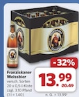 Weissbier von Franziskaner im aktuellen combi Prospekt