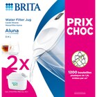 Carafe filtrante ALUNA Calendar blanche 2 mois - BRITA dans le catalogue Carrefour