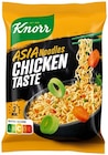 Asia Noodles Chicken Taste im REWE Prospekt Asia Noodles Chicken Taste von Knorr im aktuellen REWE Prospekt für 0,49 €