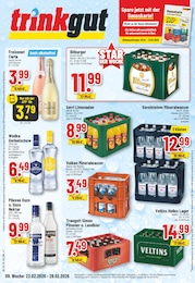 Aktueller Trinkgut Getränkemärkte Prospekt für Waldfriede: Aktuelle Angebote mit 10 Seiten, 23.02.2026 - 28.02.2026