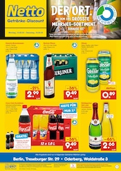 Cola Angebote im Prospekt "DER ORT, AN DEM DAS GRÖSSTE MEHRWEG-SORTIMENT ZUHAUSE IST." von Netto Marken-Discount auf Seite 1