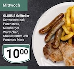 Grillteller im Angebot bei GLOBUS in Gotha Grillteller Angebote von GLOBUS bei GLOBUS Gotha für 10,00 €