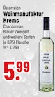 Chardonnay im Trinkgut Prospekt Chardonnay von Weinmanufaktur Krems im aktuellen Trinkgut Prospekt für 5,99 €