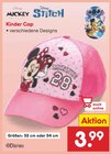Kinder Cap im Angebot bei Netto Marken-Discount in Nordhausen Kinder Cap Angebote von Disney bei Netto Marken-Discount Nordhausen für 3,99 €