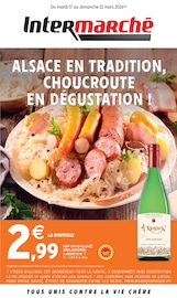 Catalogue Supermarchés Intermarché Super en cours à Hilsenheim et alentours, "ALSACE EN TRADITION, CHOUCROUTE EN DÉGUSTATION !", 12 pages, 17/03/2026 - 22/03/2026