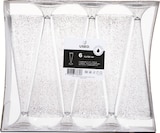 6 Flûtes Pailletées Réutilisables - USEO - Intermarché Hyper 6 Flûtes Pailletées Réutilisables - USEO à 2,59 € dans le catalogue Intermarché Hyper