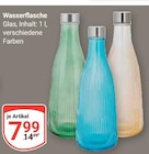Aktuelle Wasser Angebote bei GLOBUS in Duisburg Aktuelles Wasserflasche Angebot bei GLOBUS in Duisburg ab 7,99 €