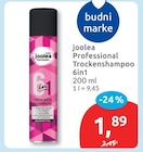 Professional Trockenshampoo 6in1 von joolea für 1,89 € bei budni im Angebot Professional Trockenshampoo 6in1 von joolea im aktuellen budni Prospekt
