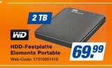 HDD-Festplatte Elements Portable bei expert im Ellwangen Prospekt für 69,99 €