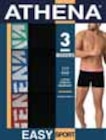 Lot de 3 boxers homme easy sport - ATHENA en promo chez Intermarché Angers à 14,95 €