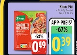 Spaghetti Bolognese bei EDEKA im Prospekt "" für 0,39 €