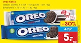 Kekse im Angebot bei Netto Marken-Discount in Altenburg Kekse Angebote von Oreo bei Netto Marken-Discount Altenburg für 1,79 €