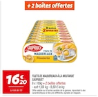 Filets de Maquereaux à la Moutarde - Saupiquet en promo chez Netto Filets de Maquereaux à la Moutarde - Saupiquet dans le catalogue Netto