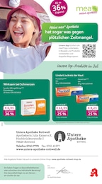 mea - meine apotheke Prospekt für Rottweil mit 4 Seiten mea - meine apotheke Prospekt für Rottweil: "Unsere Juli-Angebote", 4 Seiten, 01.07.2026 - 31.07.2026