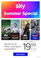 Sky Prospekt für Berlin der aktuellen Woche, gültig von 19.05.2026 bis 22.06.2026 Aktueller Sky Berlin Prospekt "Sommer Special" mit 1 Seite