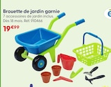 Brouette de jardin garnie dans le catalogue La Grande Récré