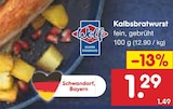 Kalbsbratwurst Angebote von Wolf bei Netto Marken-Discount Weiden für 1,29 €