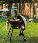 BARBECUE CHARBON DE BOIS ROND - GARDENSTAR en promo à 79,99 € chez Auchan Hypermarché BARBECUE CHARBON DE BOIS ROND - GARDENSTAR dans le catalogue Auchan Hypermarché