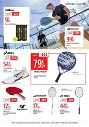 Promos Table dans le catalogue "ENGAGÉS POUR UNE RENTRÉE MOINS CHÈRE" de Intersport à la page 13 Promos Table dans le catalogue "ENGAGÉS POUR UNE RENTRÉE MOINS CHÈRE" de Intersport à la page 13