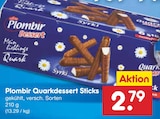 Aktuelles Quarkdessert Sticks Angebot bei Netto Marken-Discount in Fürth ab 2,79 €