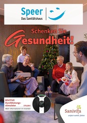 Aktueller Speer Das Sanitätshaus GmbH Sanitätshaus Prospekt in Homburg und Umgebung, "Schenken Sie Gesundheit!" mit 6 Seiten, 13.11.2024 - 31.01.2025