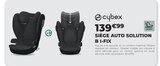 Siège auto Solution B I-FIX - Cybex - Feu Vert à Montrouge Siège auto Solution B I-FIX - Cybex en promo chez Feu Vert Montrouge à 139,99 €