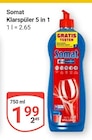 Aktuelles Klarspüler 5 in 1 Angebot bei GLOBUS in Erlangen ab 1,99 €