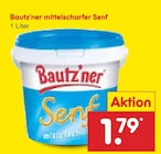 mittelscharfer Senf Angebote von Bautz'ner bei Netto Marken-Discount Erfurt für 1,79 €