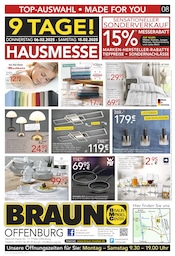 Aktueller BRAUN Möbel-Center Prospekt mit Spannbettlaken, "HAUSMESSE - 9 TAGE SPAREN!", Seite 8