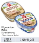 Mühle Streichwurst von Rügenwalder im aktuellen Metro Prospekt für 1,70 €