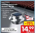 Edelstahl Dachrinnenleuchten, 3er-Set Angebote von EASYmaxx bei Netto Marken-Discount Erfurt für 14,99 €