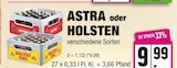Aktuelle Bier Angebote bei E center in Pinneberg Aktuelles ASTRA oder HOLSTEN Angebot bei E center in Pinneberg ab 9,99 €