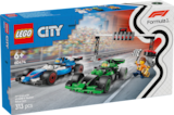 Aktuelle Lego Angebote bei Rossmann in Mainz Aktuelles F1 Startaufstellung mit VCARB & Sauber Rennautos Angebot bei Rossmann in Mainz ab 19,99 €