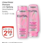 Shampoo Angebote von L'Oréal Elvital bei GLOBUS Saarlouis für 2,99 €