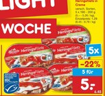 Heringsfilets in Creme im Angebot bei Netto Marken-Discount in Salzgitter Heringsfilets in Creme Angebote bei Netto Marken-Discount Salzgitter für 1,29 €