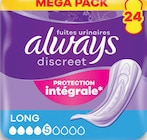 -60% remise immédiate sur le 2ème sur tout Always Discreet à Intermarché Super dans Treize-Septiers